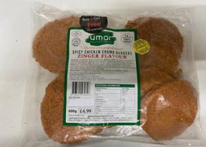 Spicy Chicken Crumb Burger, Nuggets & Poppers-image